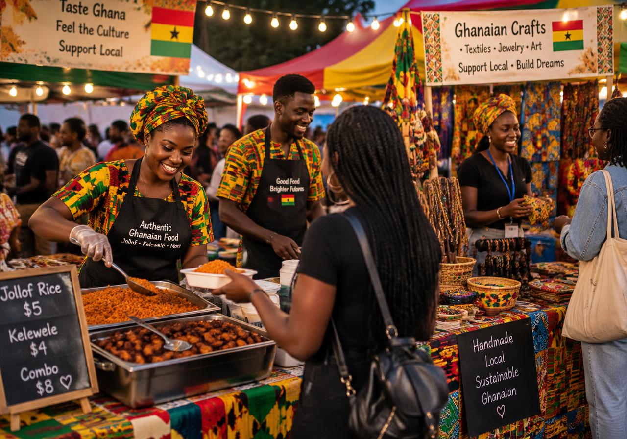 Edu-Fest vendor stalls